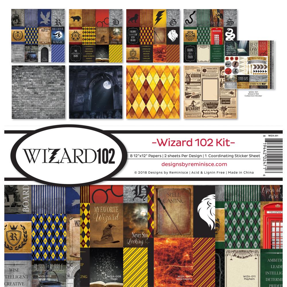 Reminisce Collection Kit - 12X12 - Wizard 102