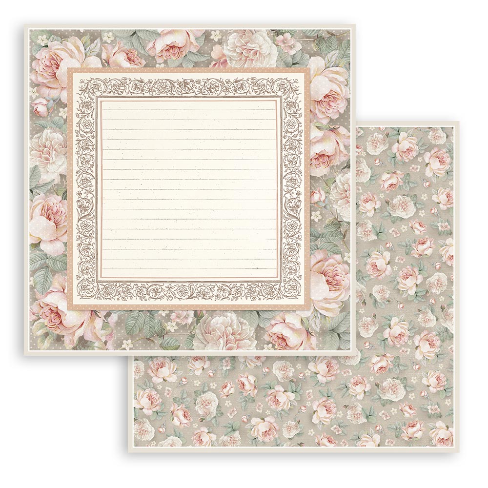Stamperia Double-Sided Paper Pad - 12x12 - You and Me