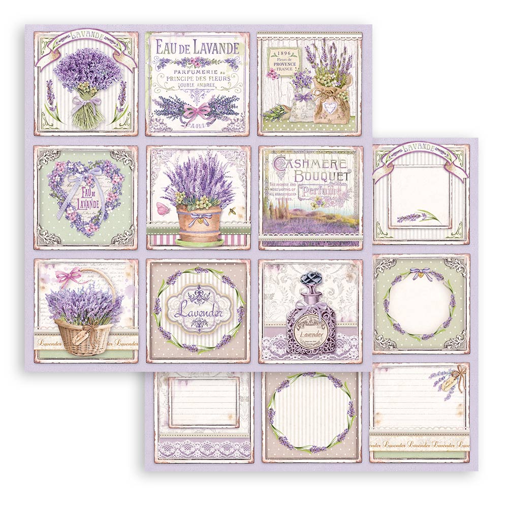 Stamperia Double-Sided Paper Pad - 8x8 - Provence