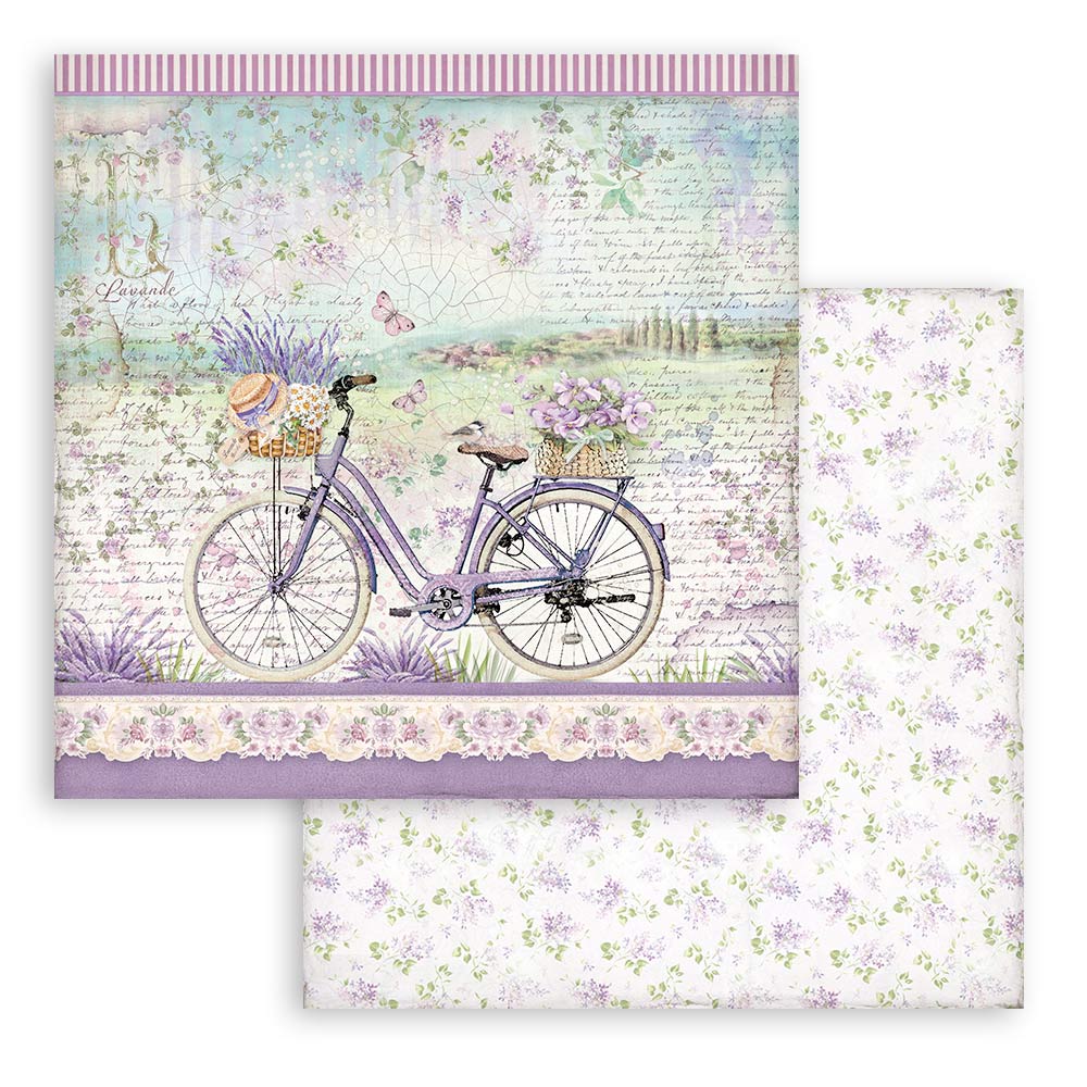 Stamperia Double-Sided Paper Pad - 8x8 - Provence