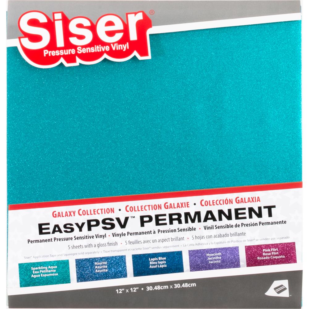 Siser EasyPSV Permanent Glitter Vinyl - Galaxy