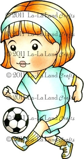 La-La Land Stamps 'Soccer Marci'