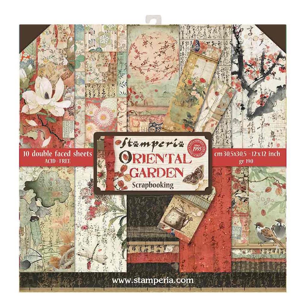 Stamperia Double-Sided Paper Pad - Oriental Garden