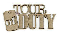 Chipboard Wordlets- Tour of Duty
