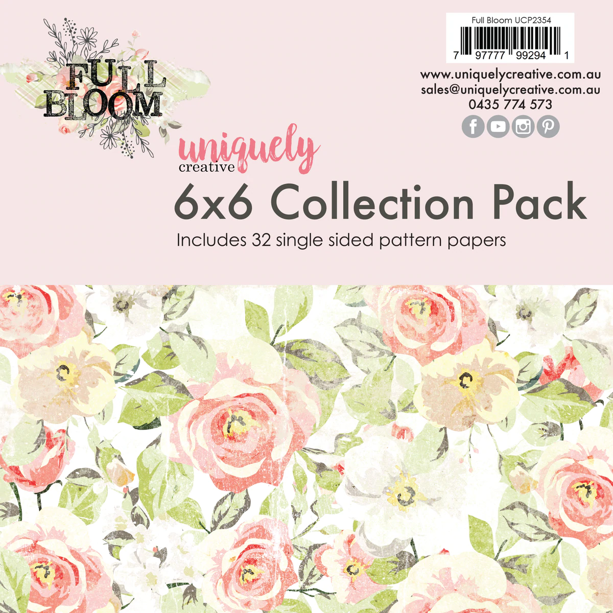 Uniquely Creative - Full Bloom Collection Pack Mini 6x6