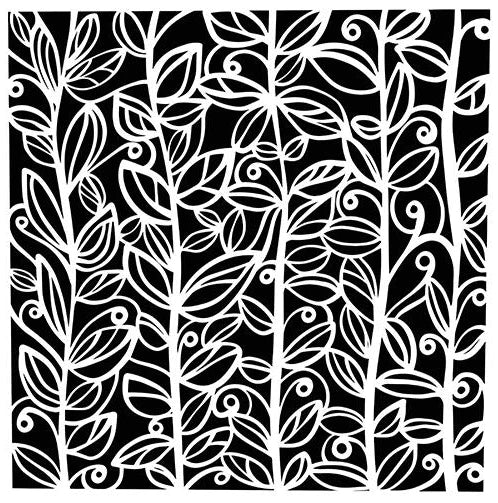 Crafters Workshop Template 6x6 - Leafy Vines