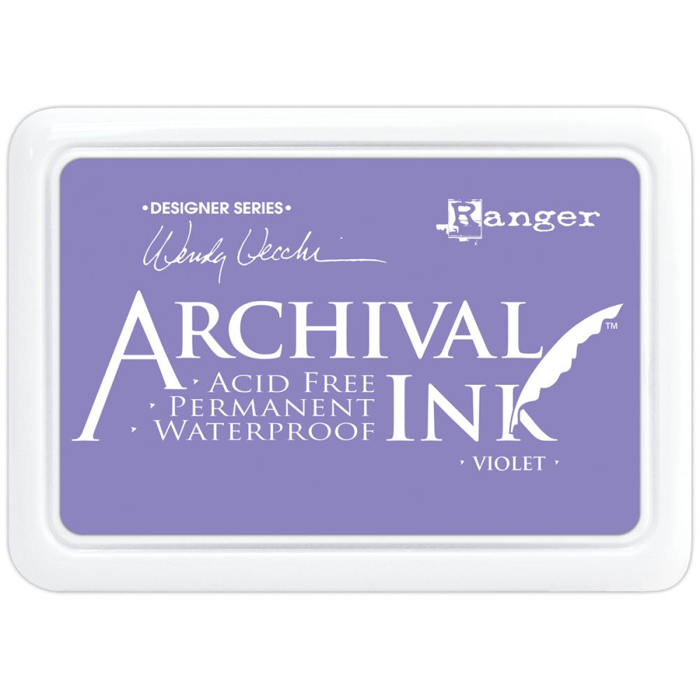 Ranger Archival Ink Pad- Wendy Vecchi Designer Series - Violet