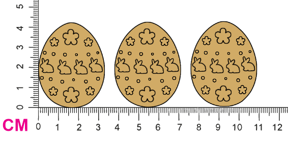 Chipboard Shapes - Easter Eggs - Crafty Divas