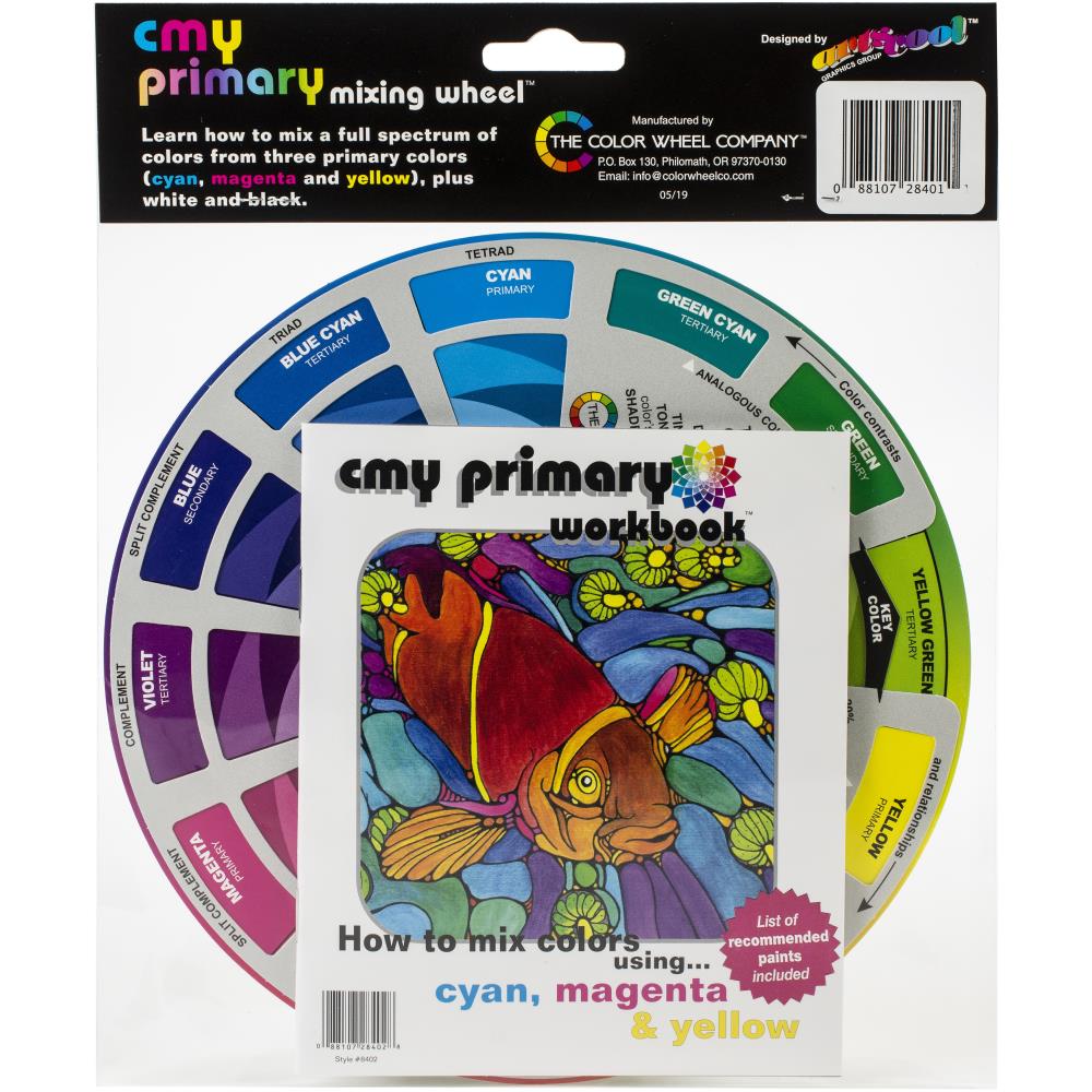 CMY Primary Mixing Wheel - Crafty Divas