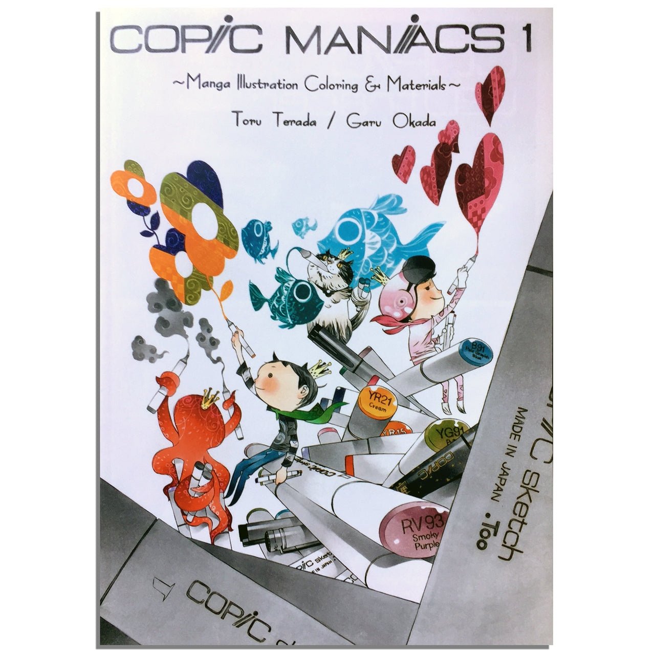 Copic Maniacs - Manga Illustration Guide 1 - Crafty Divas
