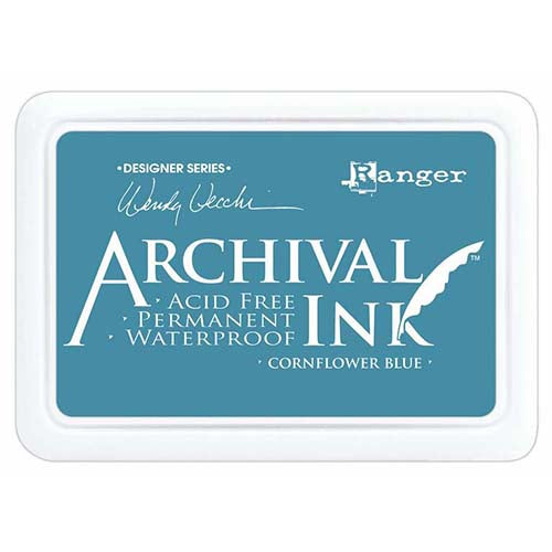 Ranger Archival Ink Pad Designer Series - Cornflower Blue