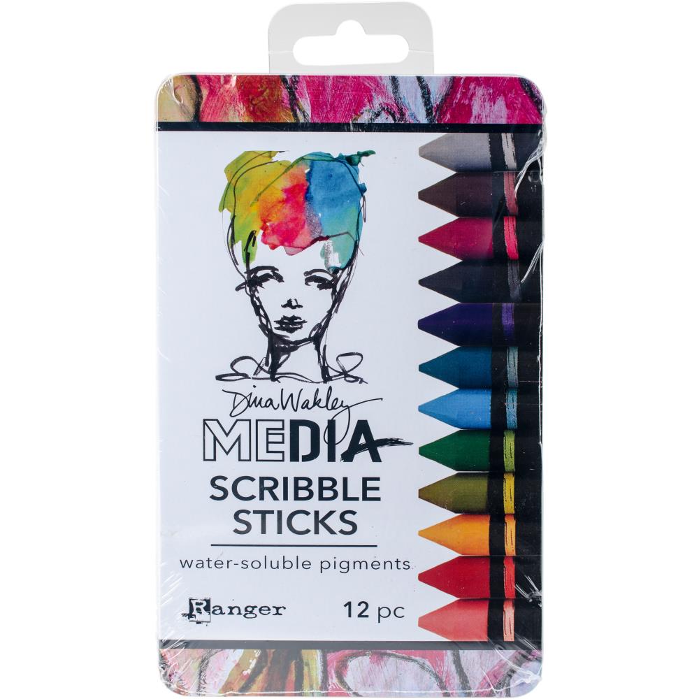 Dina Wakley Media Scribble Sticks 2 - Crafty Divas