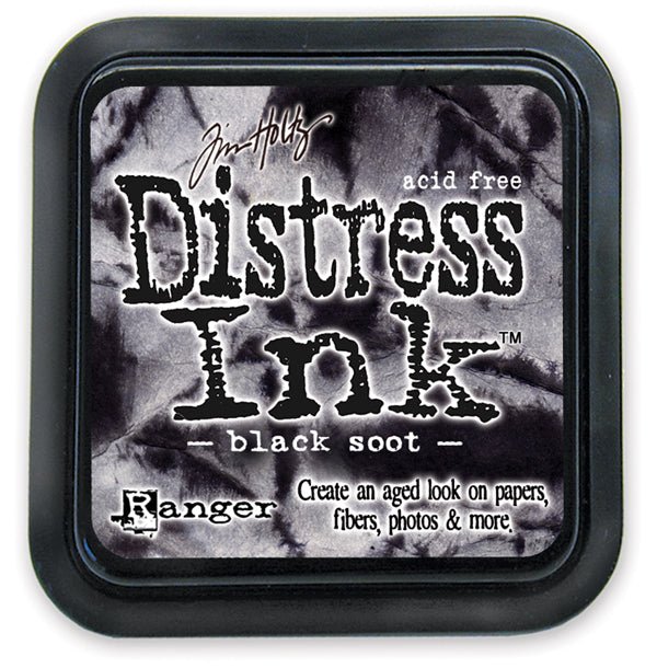 Distress Ink Pad - Black Soot - Crafty Divas
