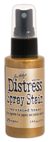 Distress Spray Stains - Tarnished Brass - Crafty Divas