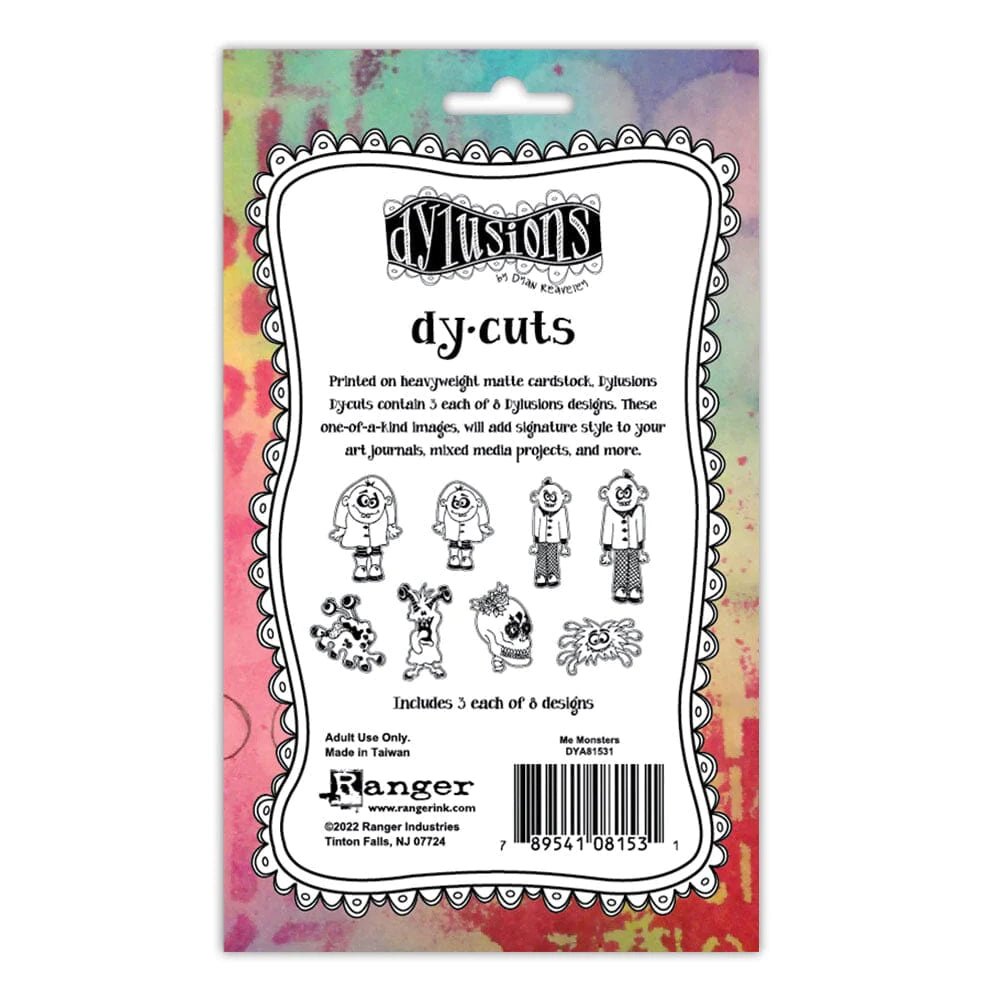 Dyan Reaveleys Dylusions Dy-Cuts - Me Monsters - Crafty Divas