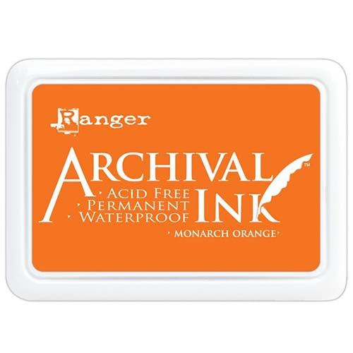 Ranger Archival Ink Pad - Monarch Orange