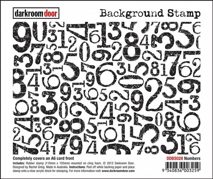 Background Stamp- Numbers