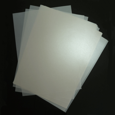 Vellum White Shimmer - A4 20pcs