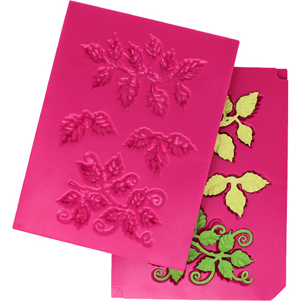 Heartfelt Creations Shaping Mold - 3D Leafy Accents