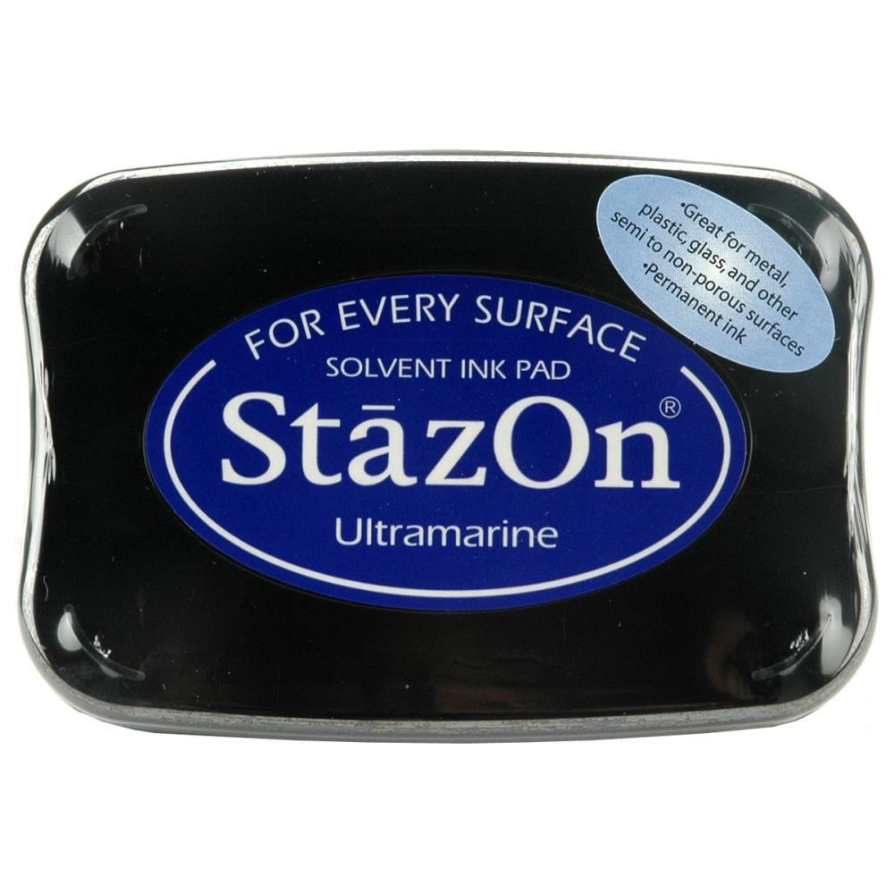 StazOn Solvent Ink Pad - Ultramarine