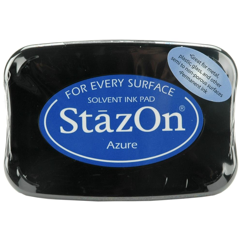 StazOn Solvent Ink Pad - Azure