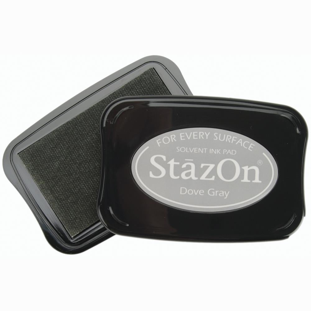 StazOn Solvent Ink Pad - Dove Gray