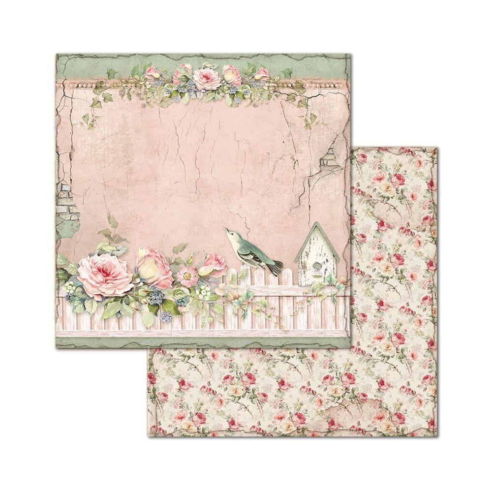 Stamperia Double-Sided Paper Pad - 8x8 - House Of Roses