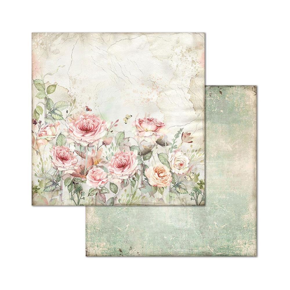 Stamperia Double-Sided Paper Pad - 8x8 - House Of Roses