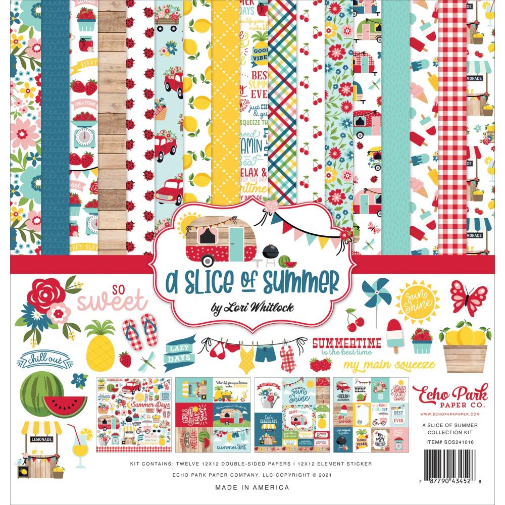 Echo Park Collection Kit 12x12 - A Slice Of Summer