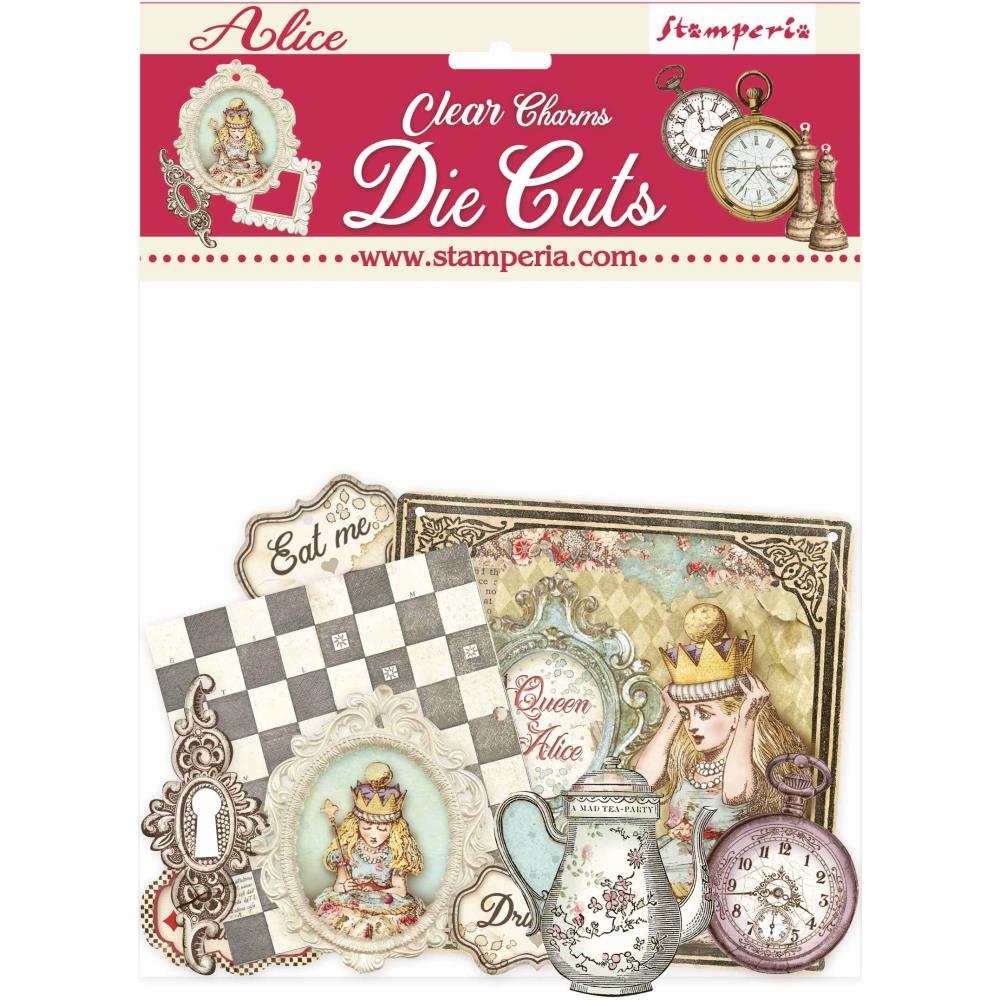 Stamperia Clear Die-Cuts - Alice Charms