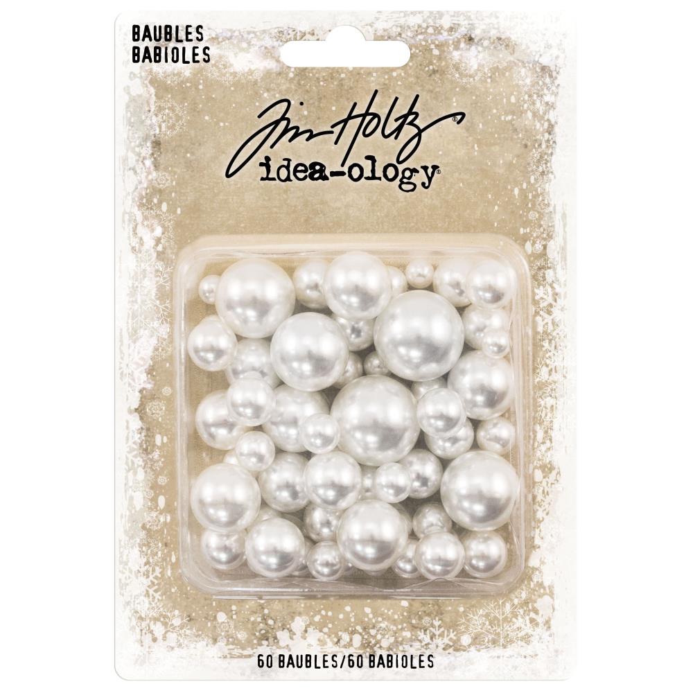 Idea-Ology Pearl Baubles - Undrilled Cream Pearls