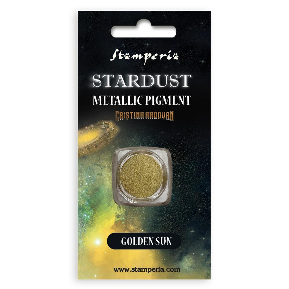 Stamperia Stardust Metallic Pigment - Golden Sun