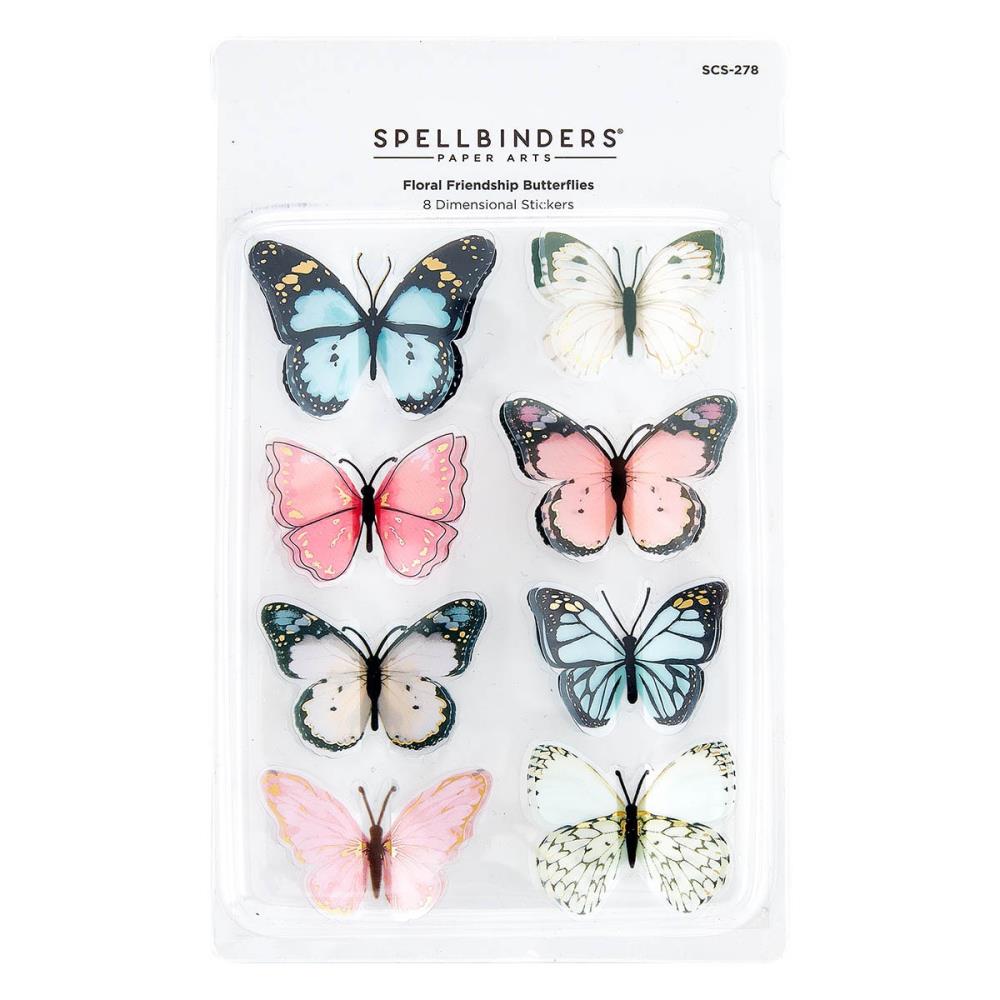 Spellbinders Dimensional Stickers - Butterfly