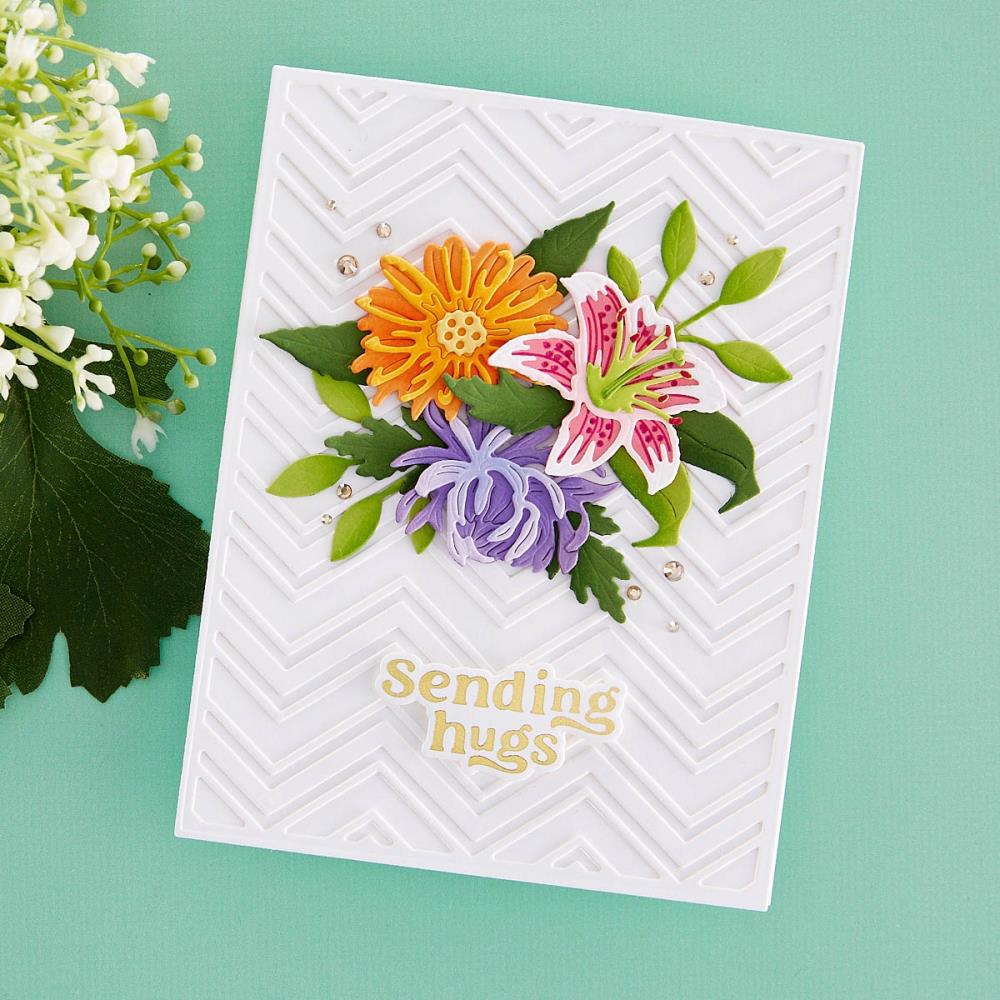 Spellbinders Glimmer Hot Foil Plate & Die - Must-Have Sentiments - Photosynthesis