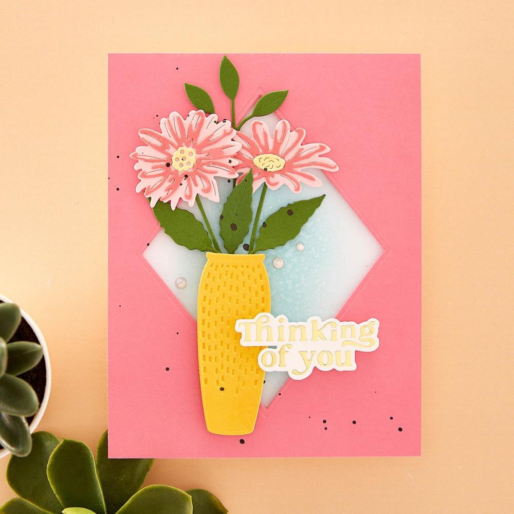 Spellbinders Glimmer Hot Foil Plate & Die - Must-Have Sentiments - Photosynthesis