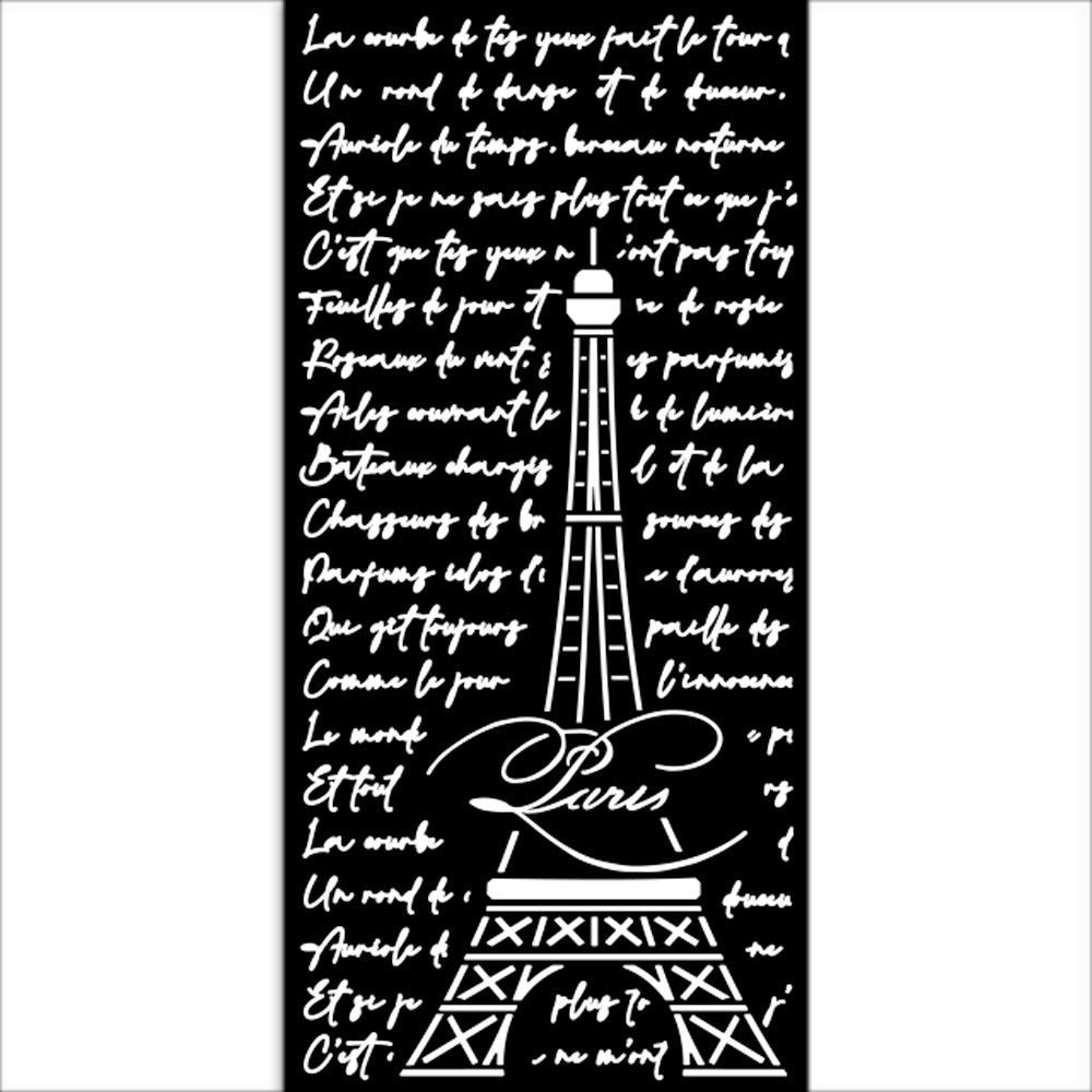Stamperia Stencil - Oh La La - Tour Eiffel