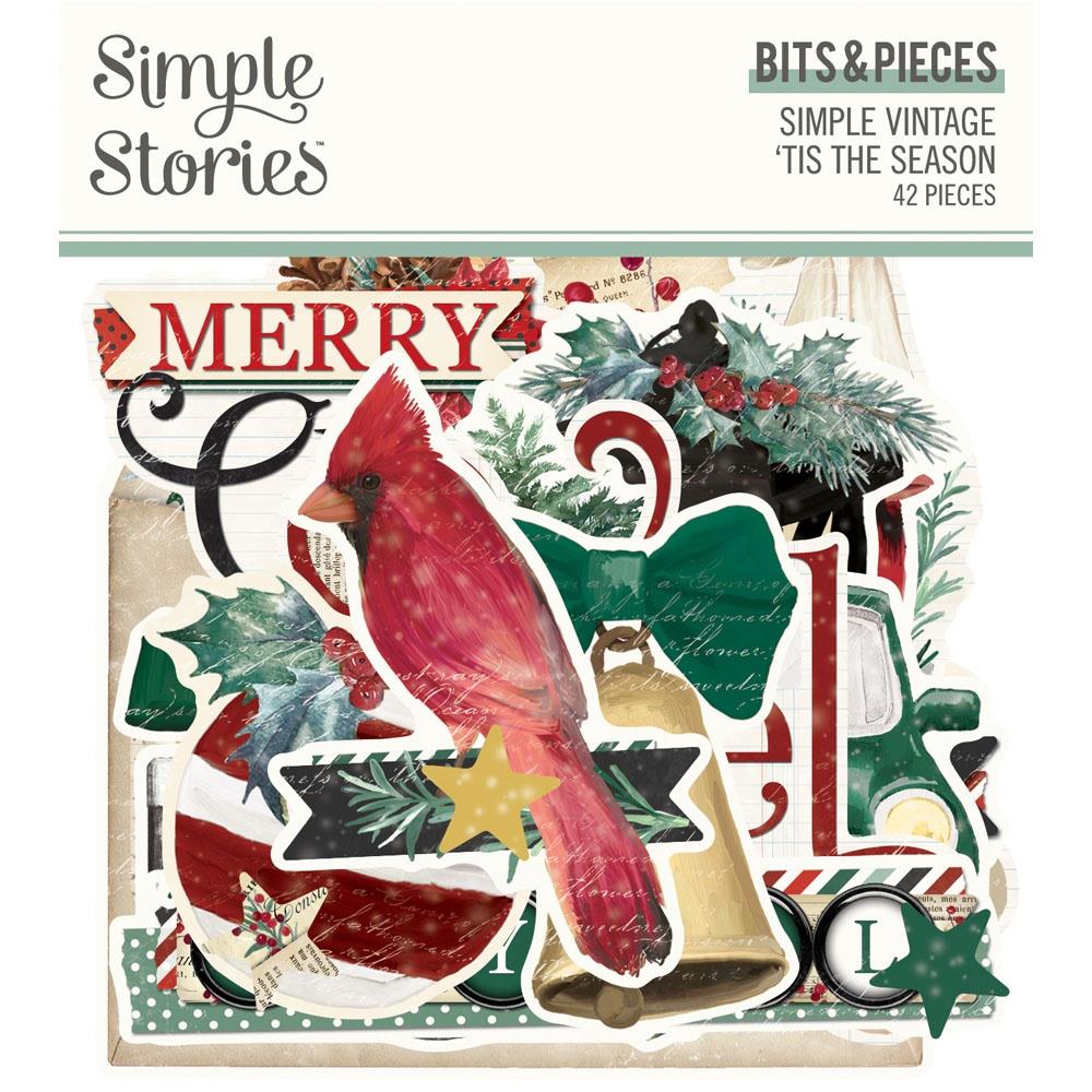 Simple Stories - Tis The Season Bits & Pieces Die-Cuts