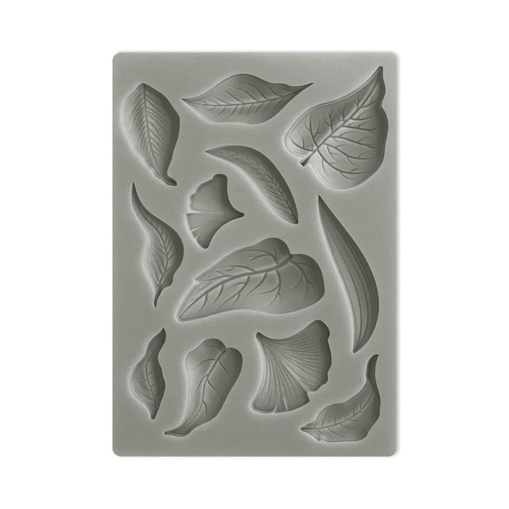 Stamperia Soft Maxi Mould A6 - Sunflower Art Leaves