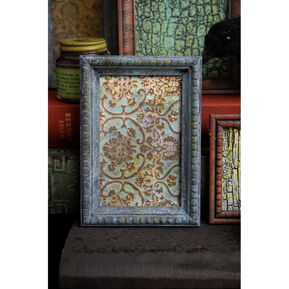 Sizzix 3D Texture Fades Embossing Folder By Tim Holtz - Multi-Level Tapestry