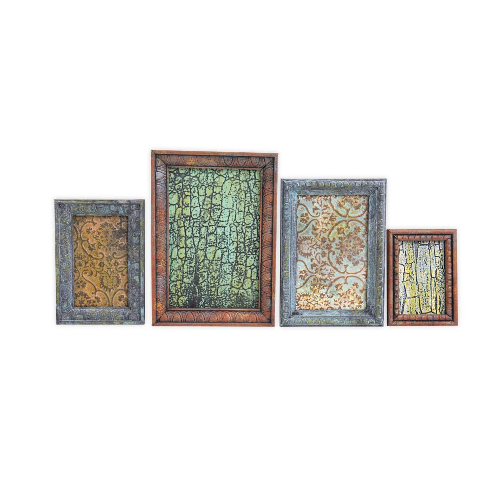 Sizzix 3D Texture Fades Embossing Folder By Tim Holtz - Reptile