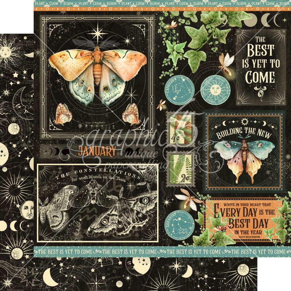 Graphic 45 Double-Sided Cardstock 12X12 - Life Is Abundant January