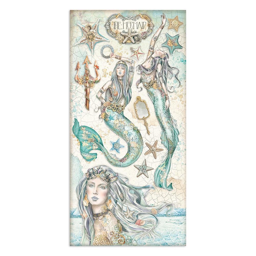 Stamperia Collectables Double-Sided Paper 6X12 - Songs Of The Sea