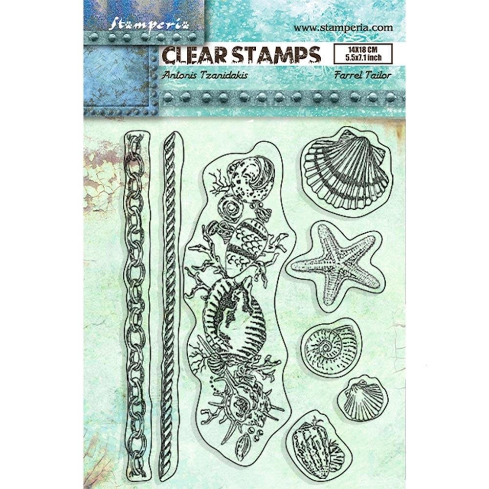 Stamperia Clear Stamps - Songs Of The Sea Shells