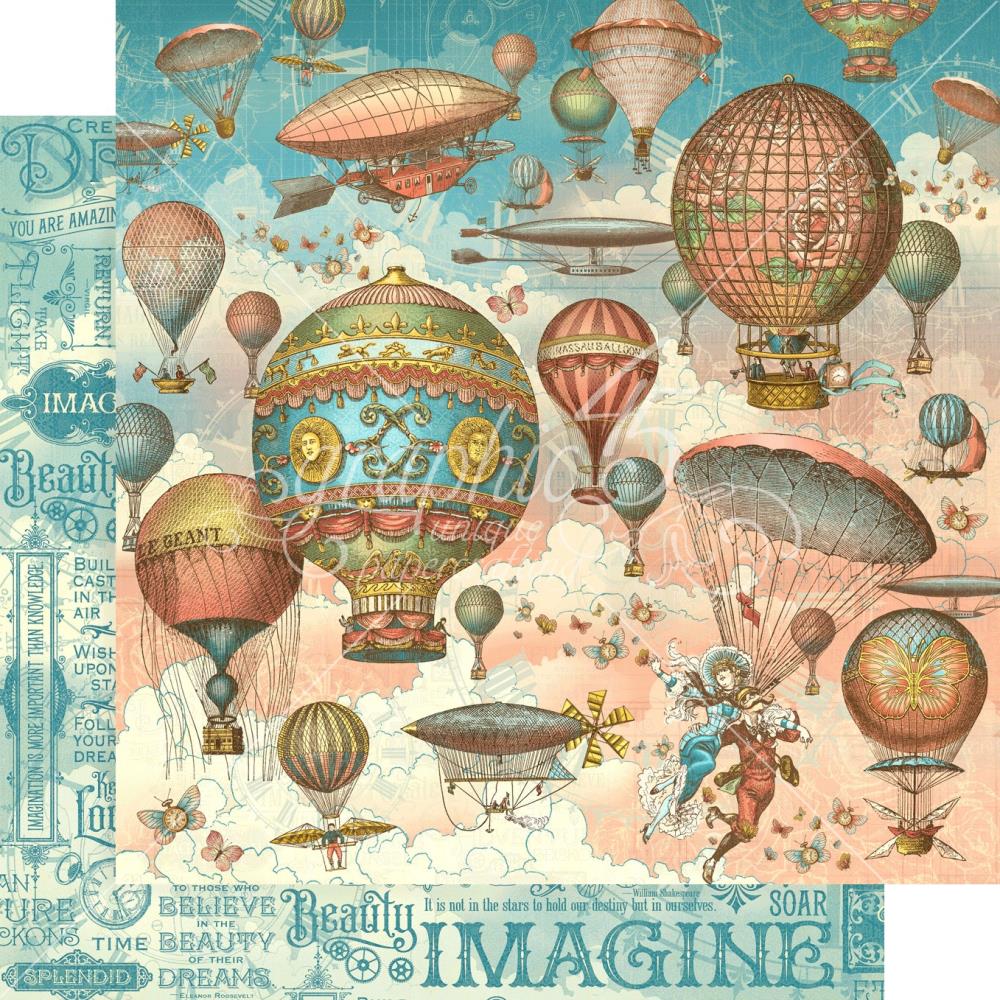 Graphic 45  - Deluxe Collector's Edition Pack 12x12 - Imagine