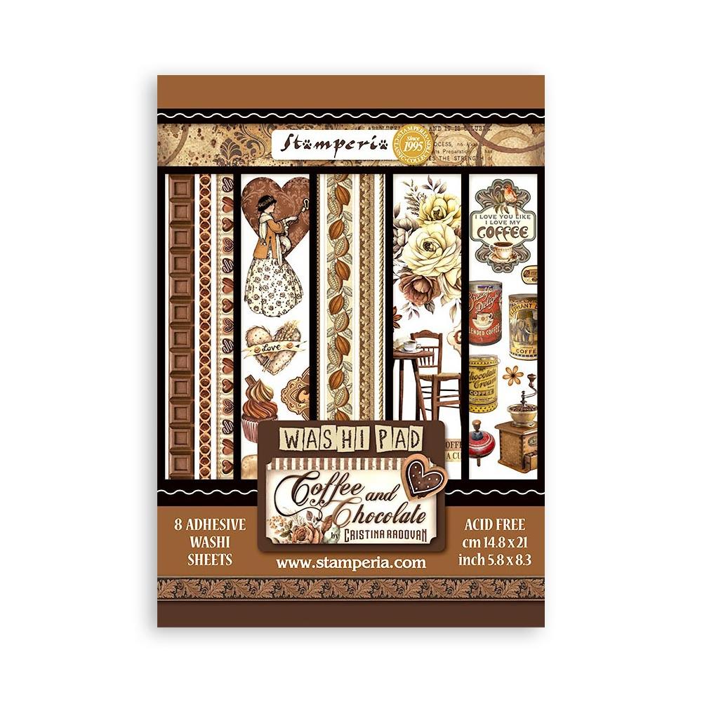 Stamperia Collectables Double-Sided Paper A5 - Coffee And Chocolate