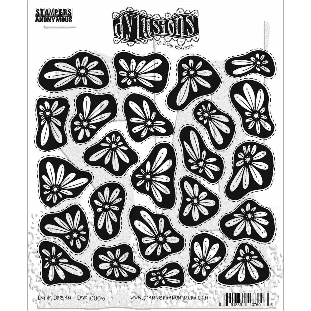 Dyan Reaveleys Dylusions Cling Stamp Collections - Daisy Dream