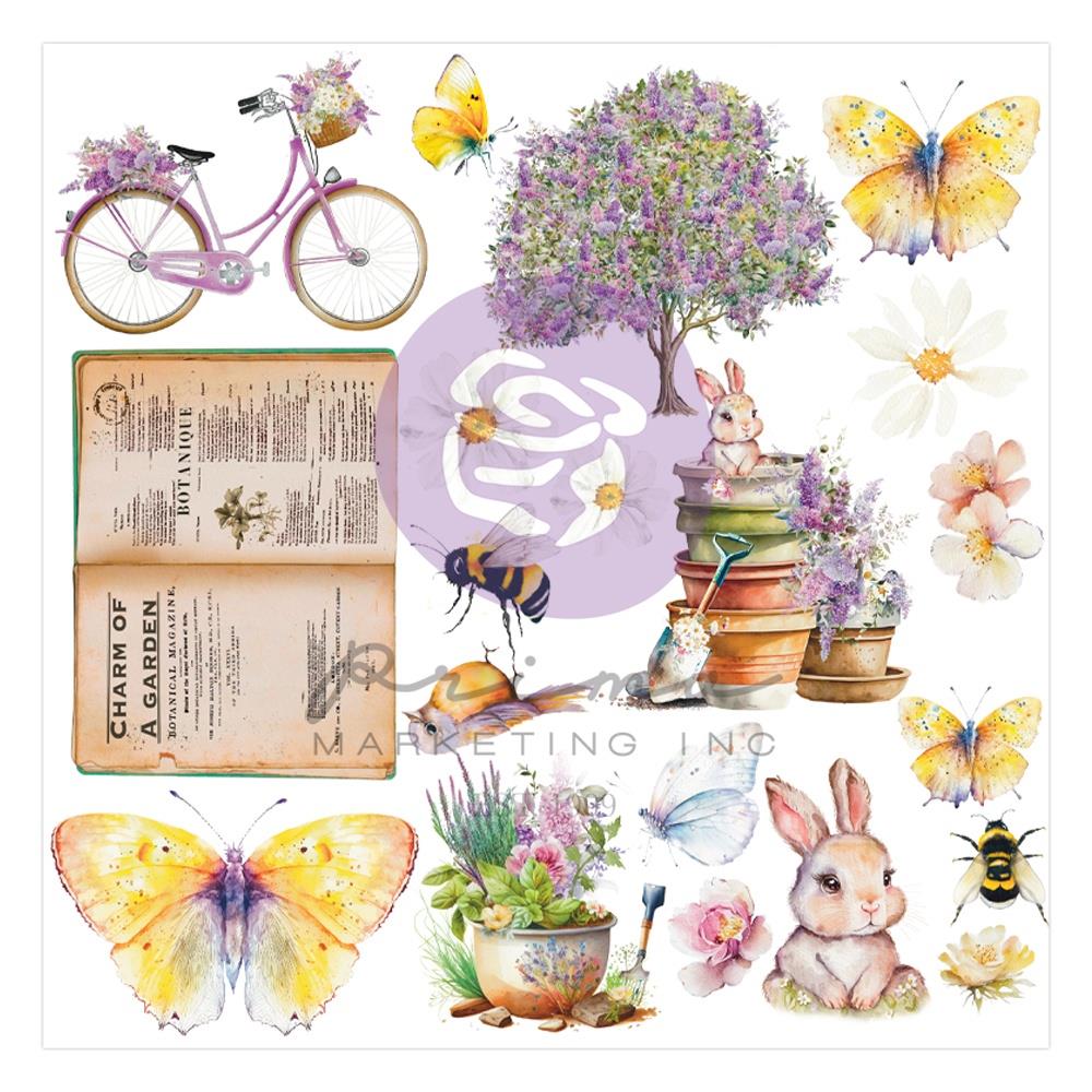 Prima Marketing 12x12 Double-Sided Paper Pad - In Full Bloom