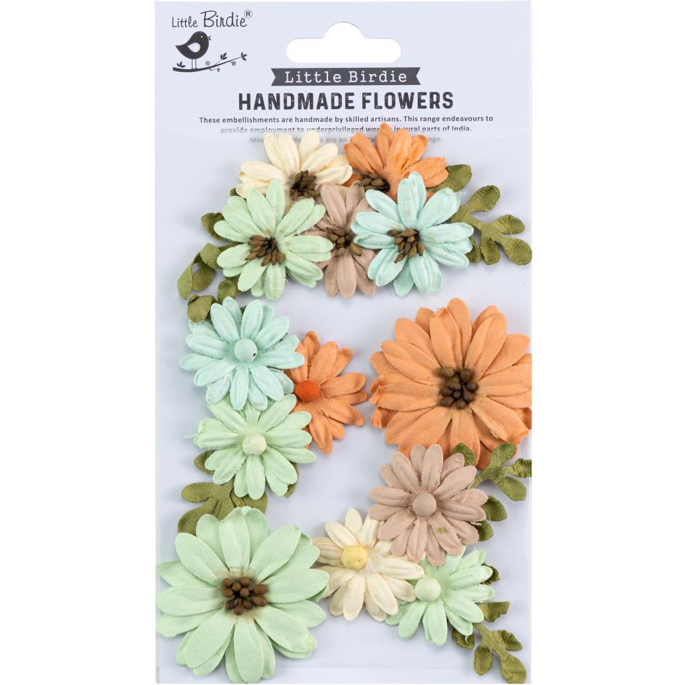 Little Birdie Fairy Garden Paper Flowers - Woodland Stories