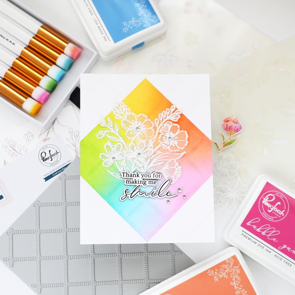 Pinkfresh Studio Stencils - Breezy Blossoms