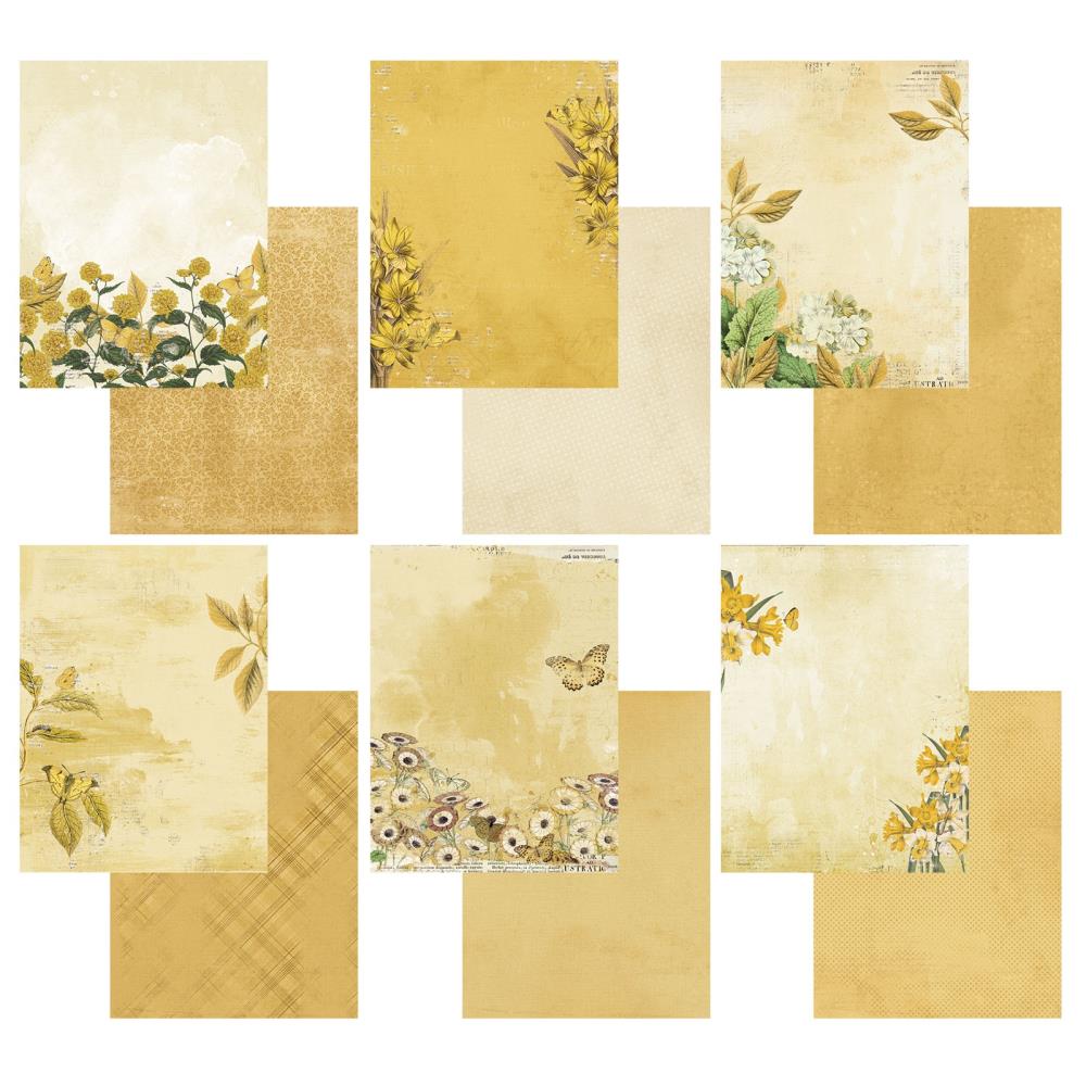 49 & Market Mini Collection Pack 6x8 - Color Swatch: Ochre